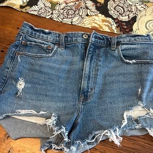 Abercrombie and Fitch The Mom Short High Rise size 30/10